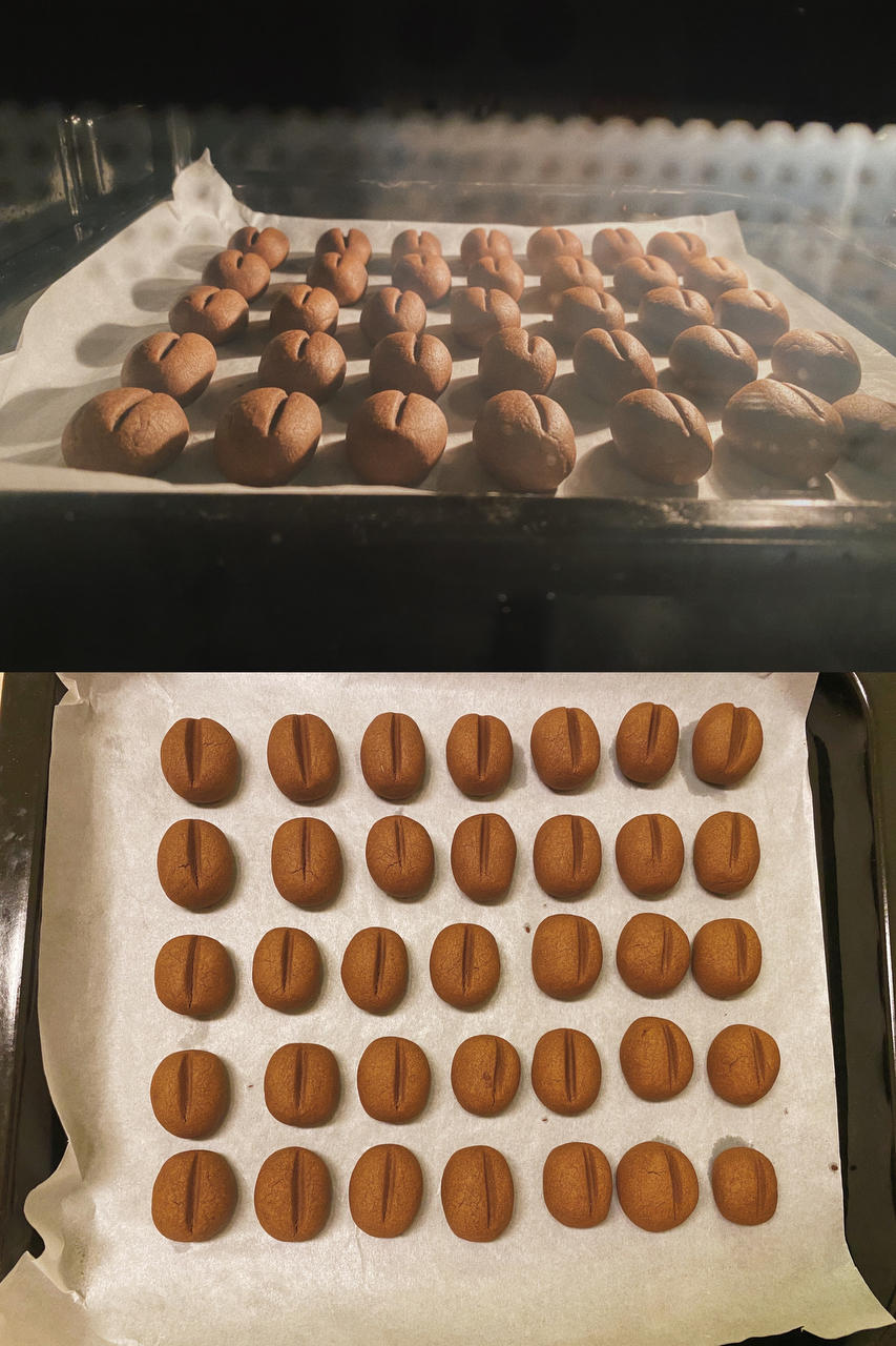 超浓郁醇厚的咖啡豆曲奇