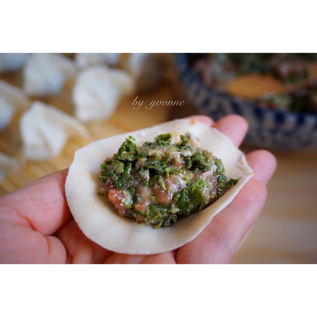 yvonne徐做的香椿馅儿饺子