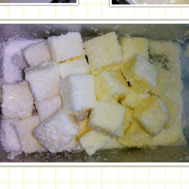 85度C 》椰丝牛奶小方