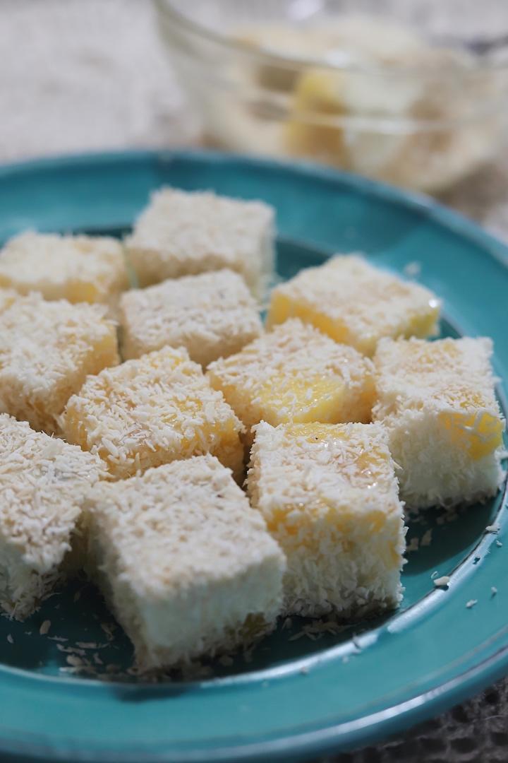椰奶冻 抹茶奶冻