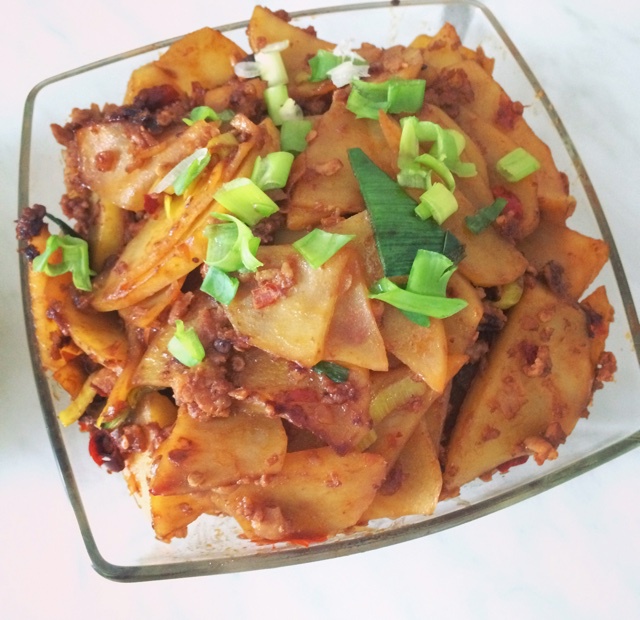 土豆肉末