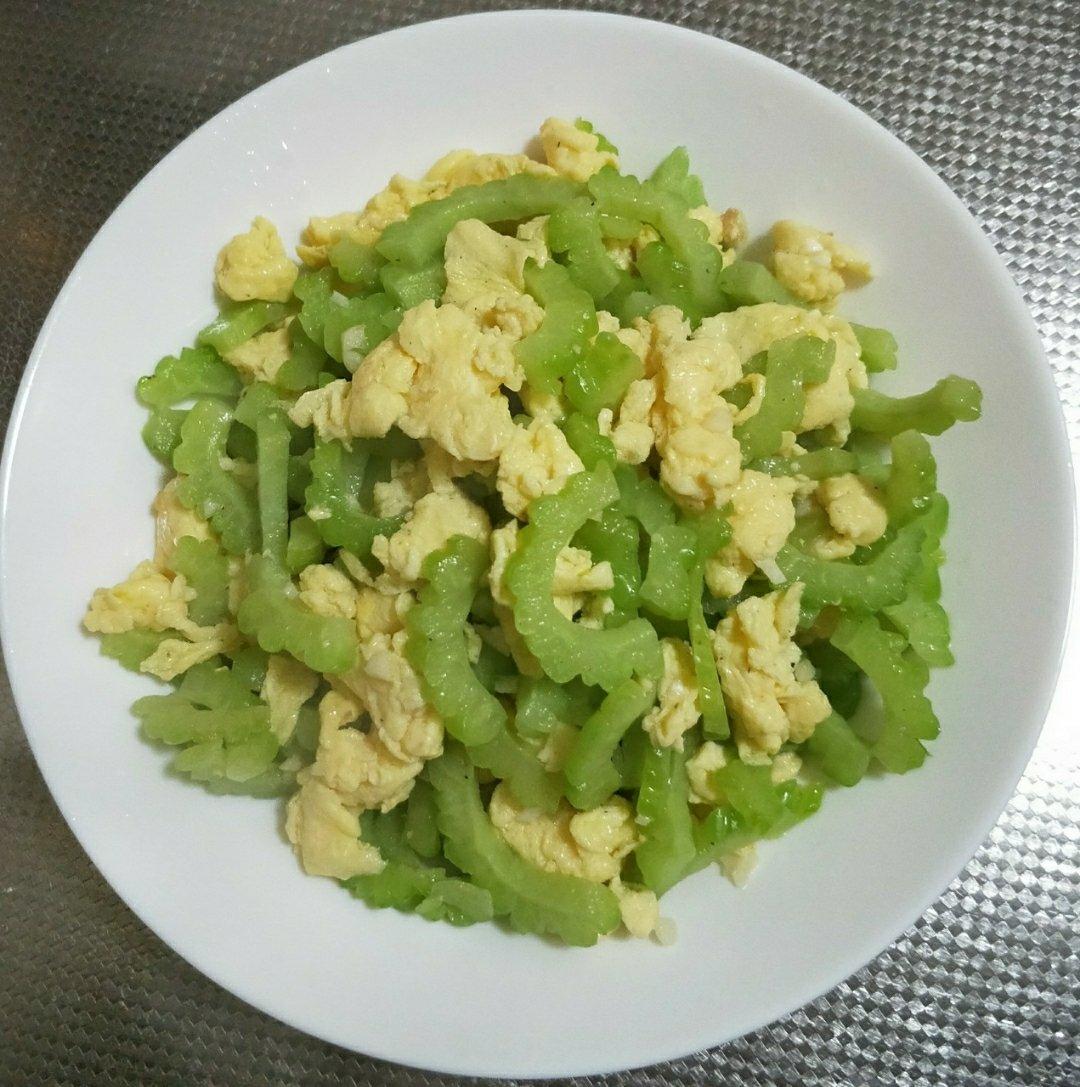 苦瓜炒蛋