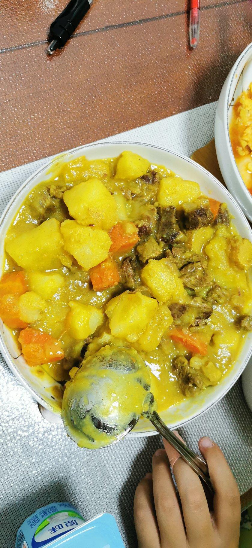 爸爸的最爱-咖喱牛肉
