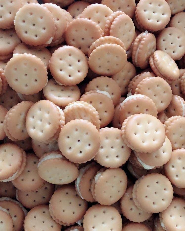 可以拉丝的牛【牛轧饼】，只要四步就能完成！