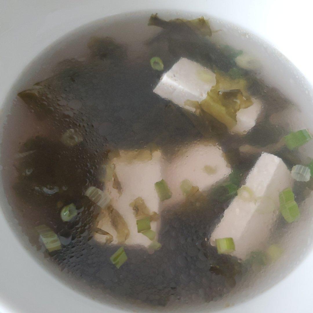 紫菜豆腐汤