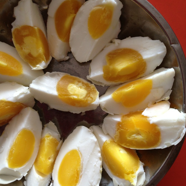 永恒的阳光做的五香盐蛋