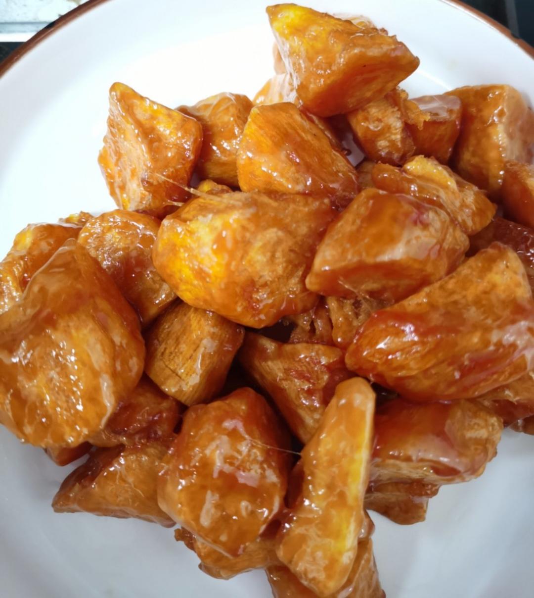 厨师长教你：“拔丝红薯”的家常做法，能拔出1米以上的糖丝