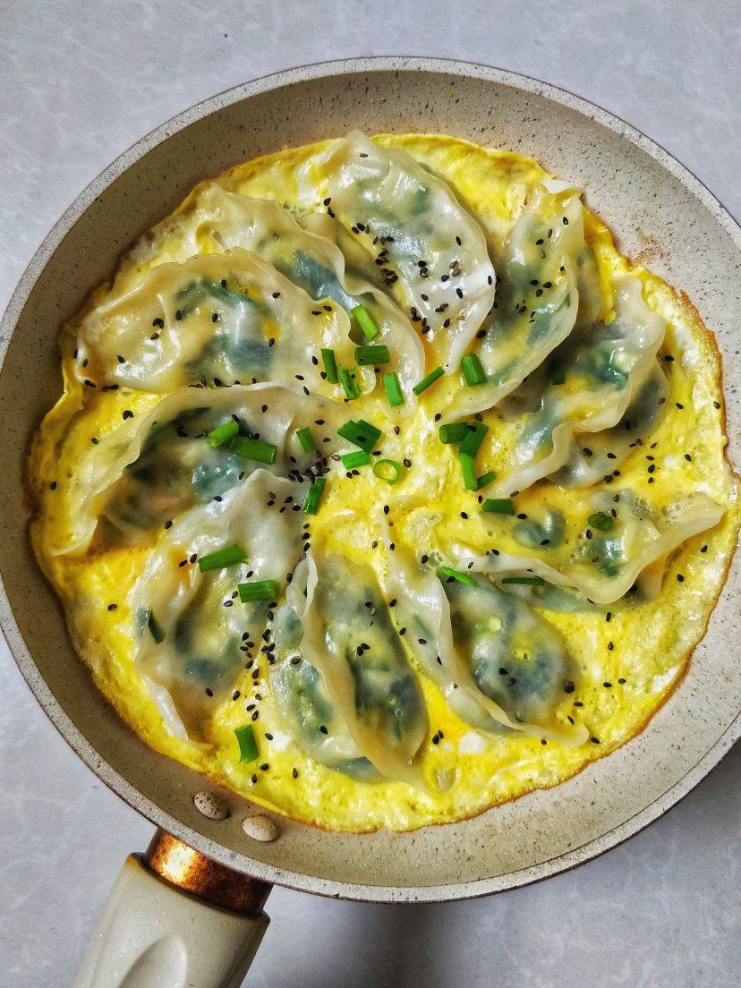 懒人快手抱蛋煎饺
