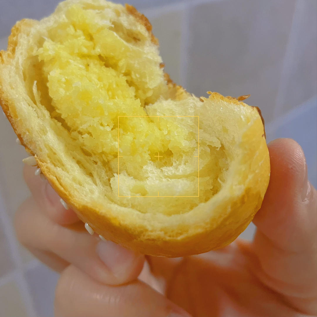 巨软拉丝的椰蓉小餐包，秒杀外面面包店