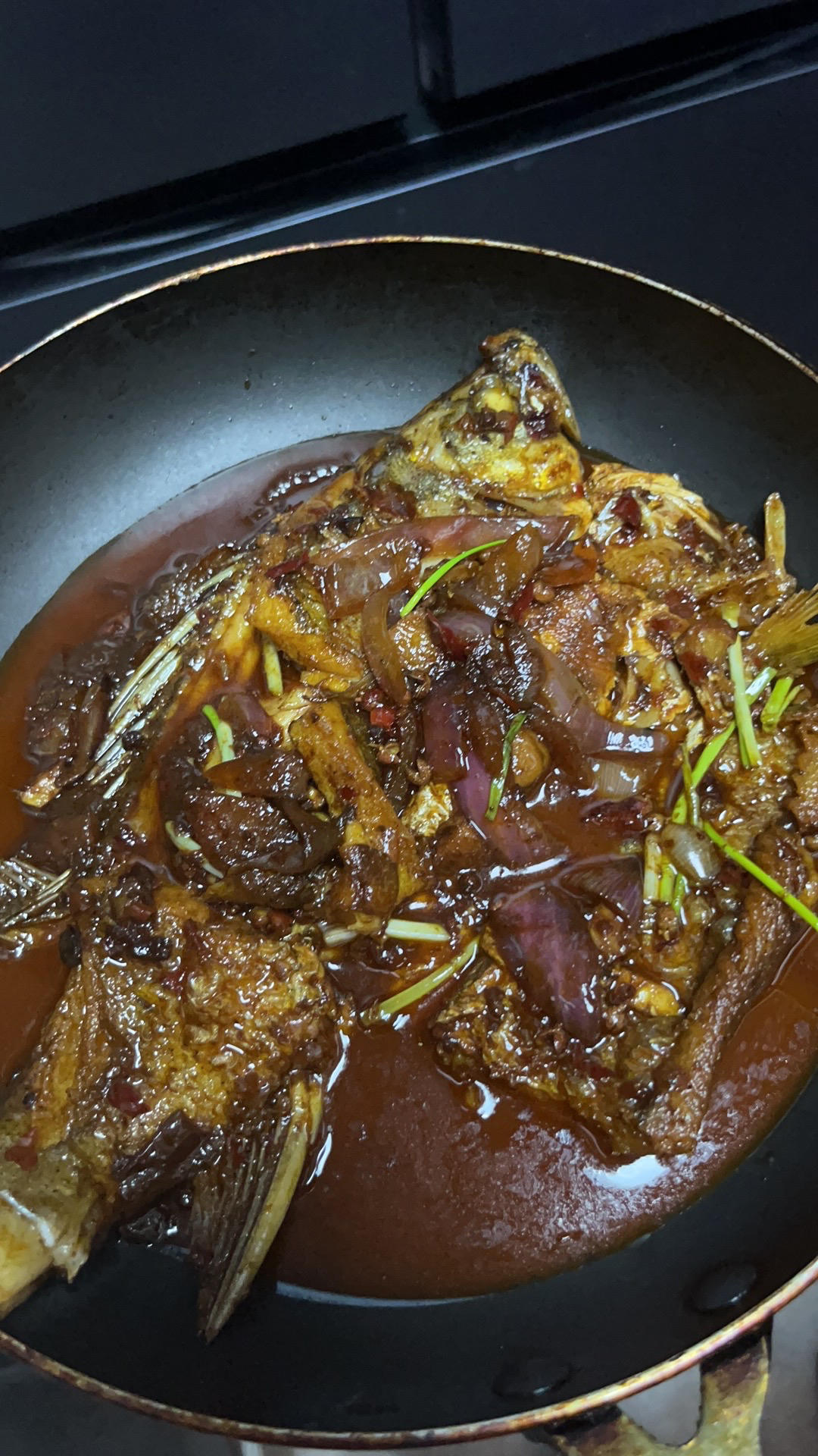 超快手超下饭的干烧鲈鱼 学不会你打我