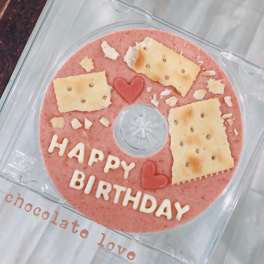 情人节礼物～网红手工巧克力唱片CD