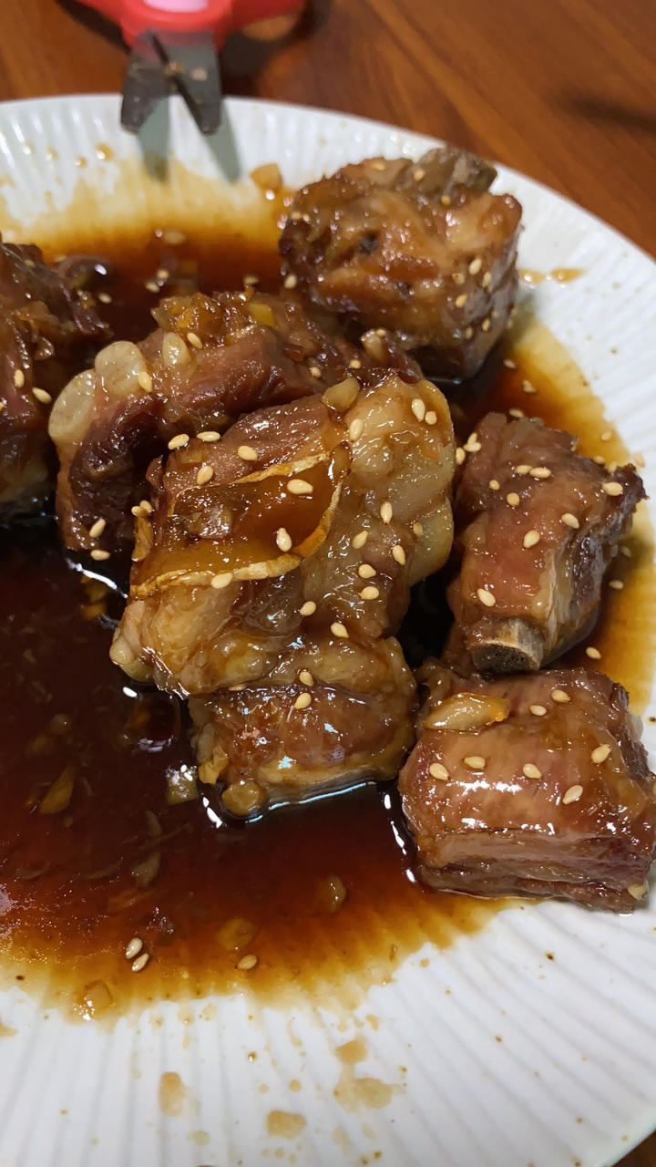 糖醋排骨/糖醋小排（不放油）（12345口诀做出正宗上海本帮）