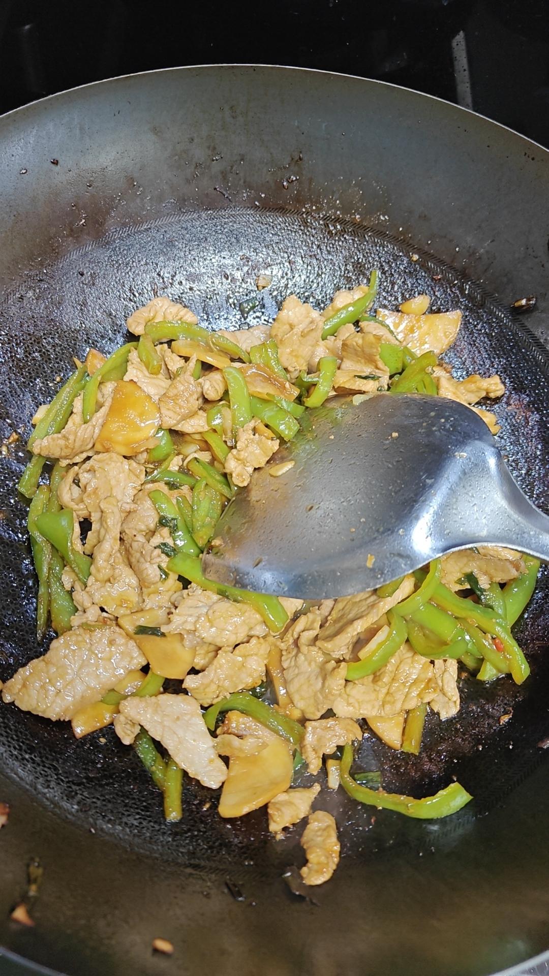 杏鲍菇炒肉片