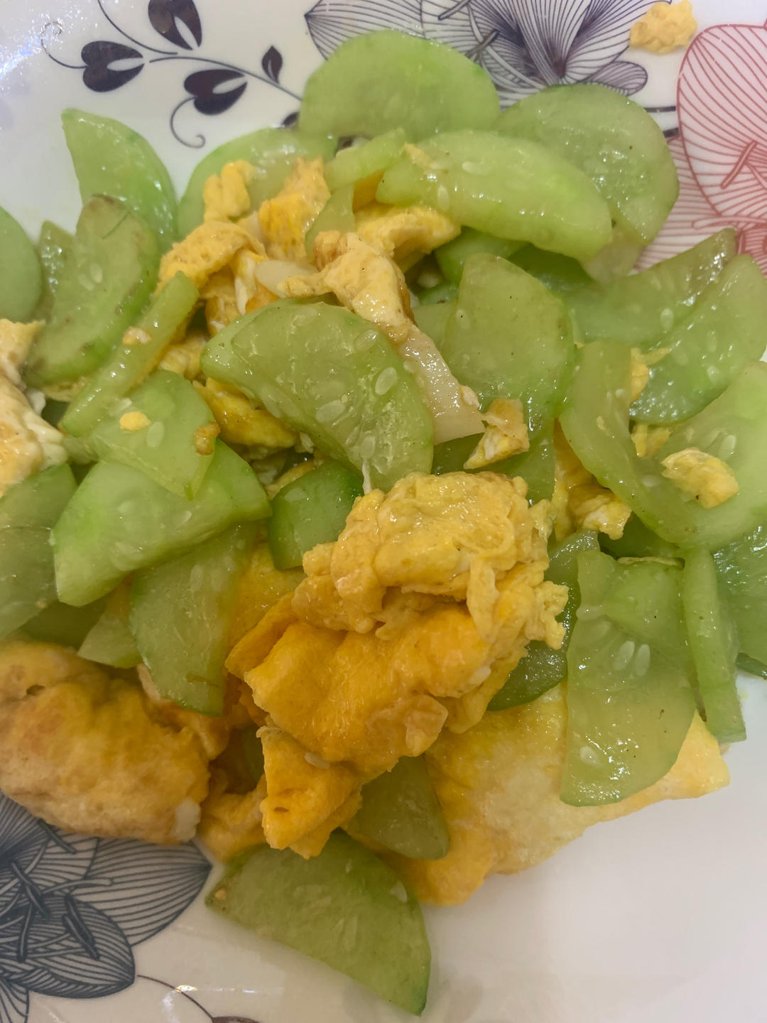 黄瓜炒鸡蛋 （青瓜炒鸡蛋）