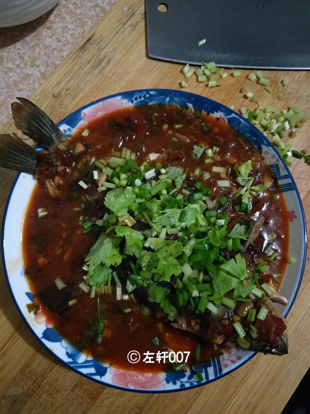 川味豆瓣酱红烧鲫鱼