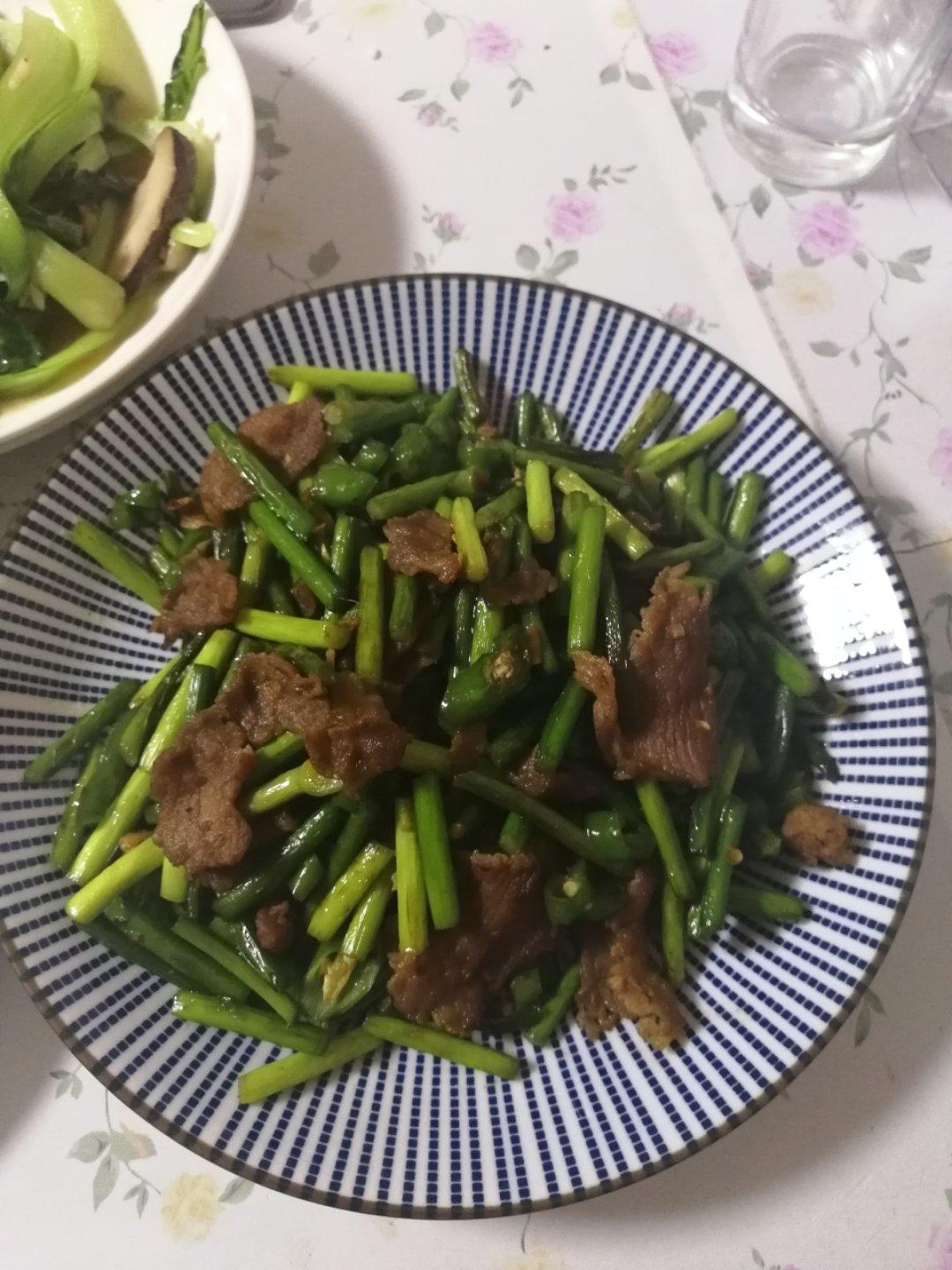 蒜薹炒肉
