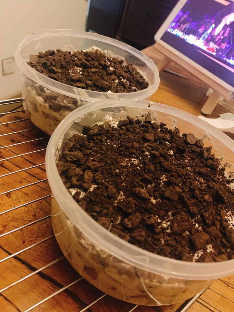 好吃到流泪的奥利奥咸奶油盒子蛋糕