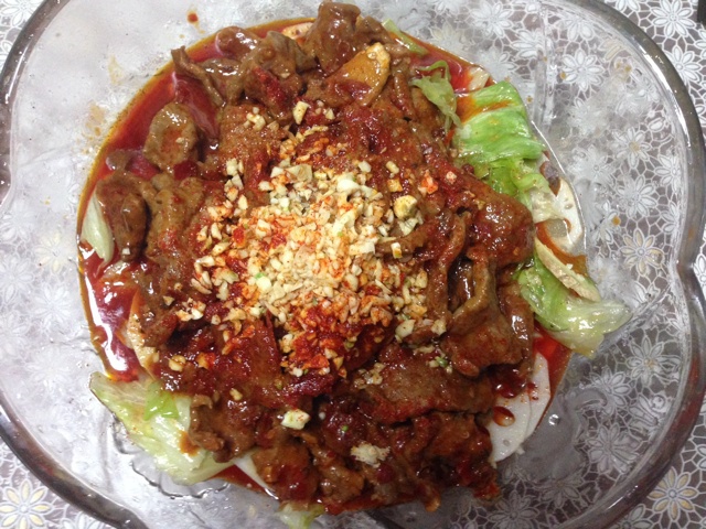 水煮牛肉