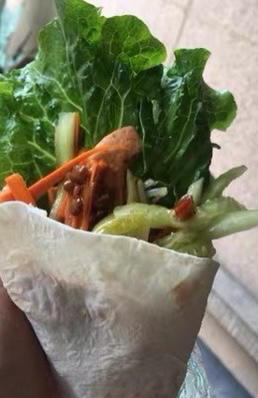 酱香鸡胸肉时蔬全麦卷饼 | 低脂低卡美味