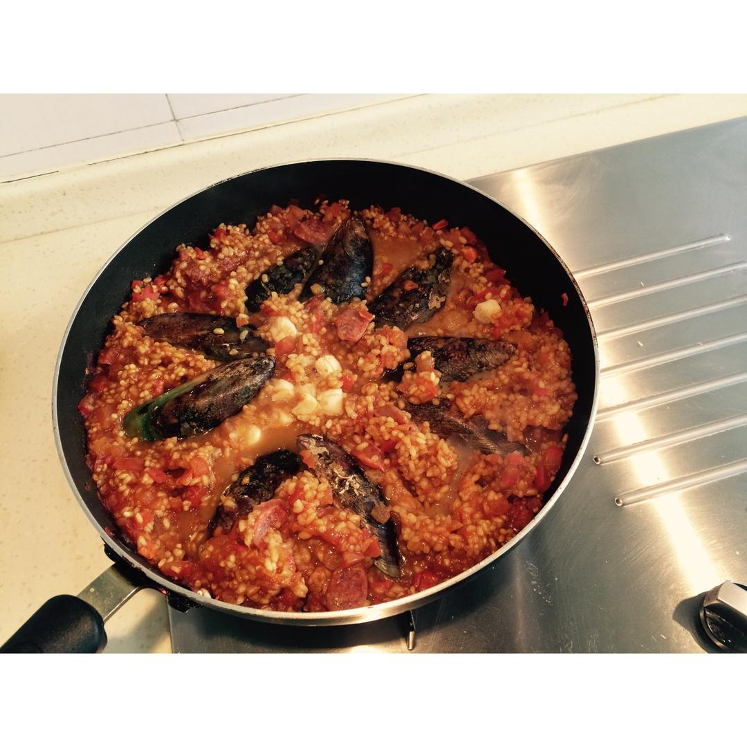 【曼食慢语】Seafood Paella 西班牙海鲜饭
