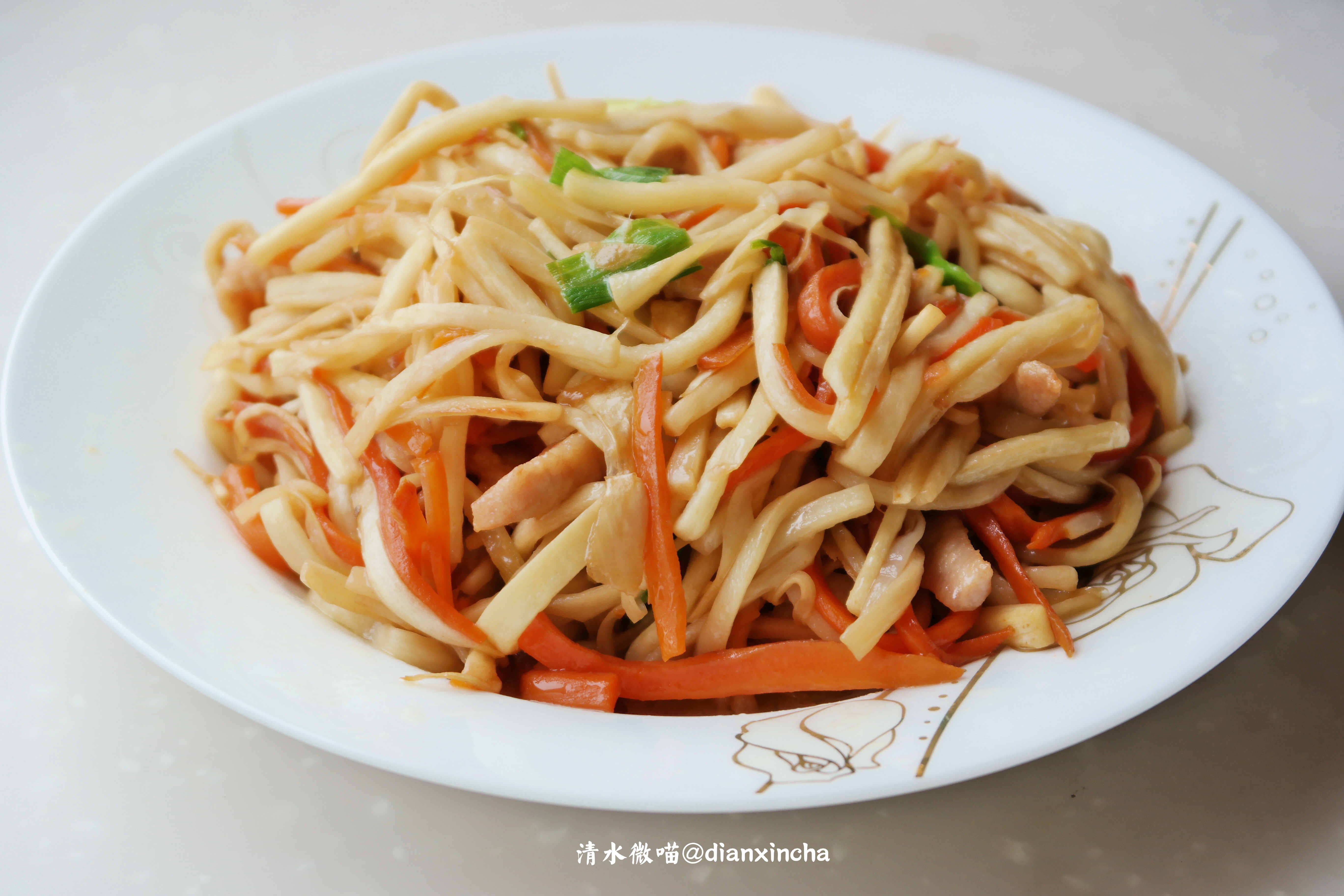 茭白肉丝