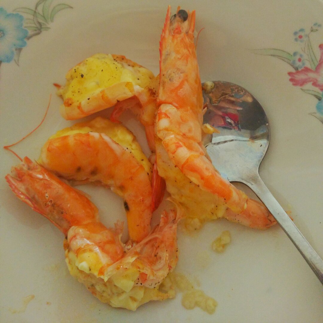 朗姆酒芝士焗虾