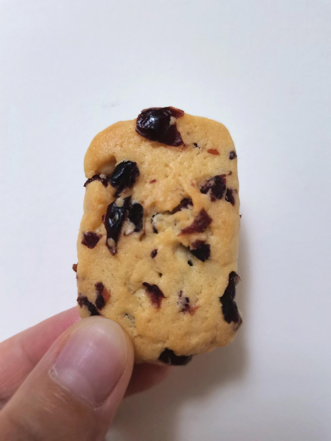 低糖少油版蔓越莓饼干