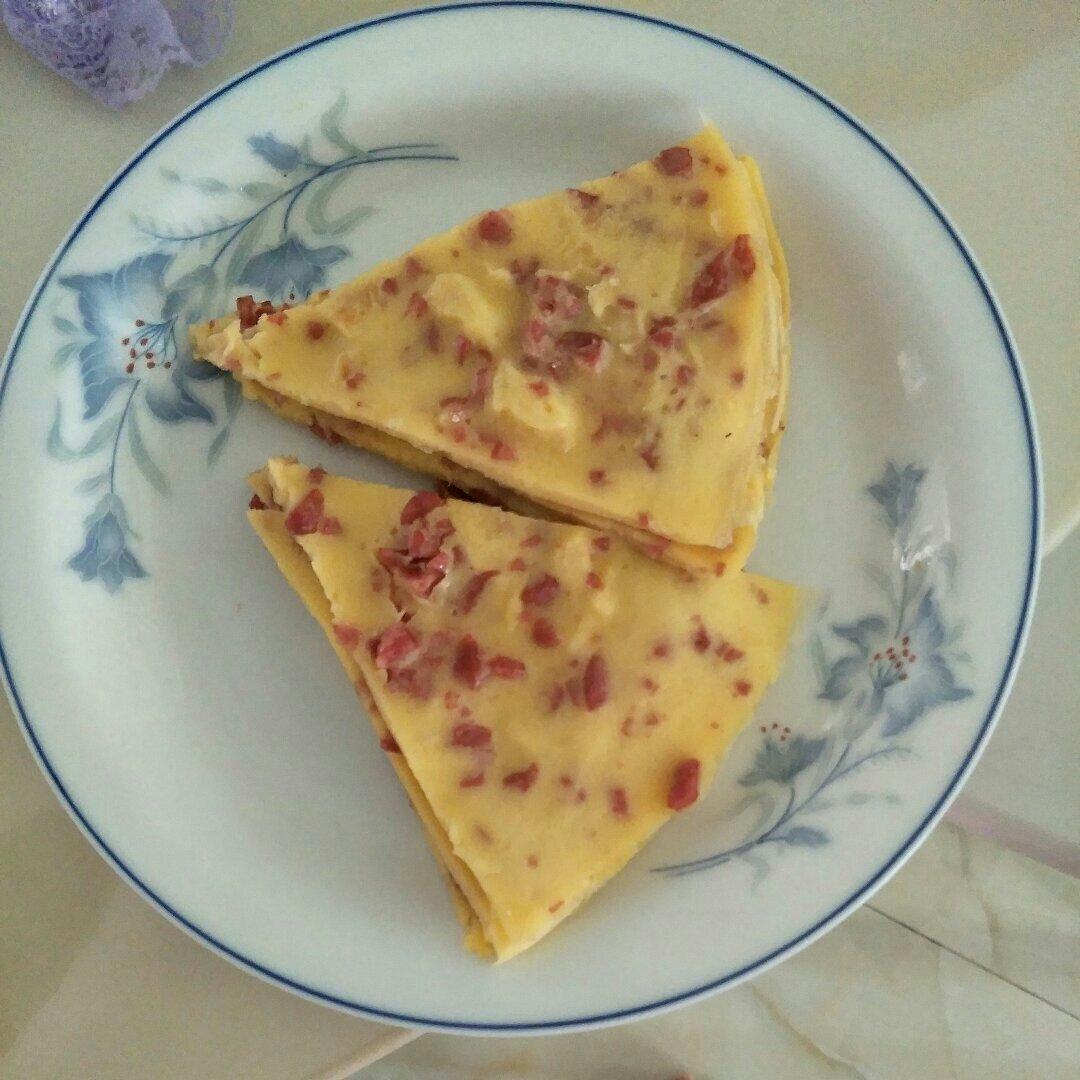 快手鸡蛋饼～～十分钟早餐！