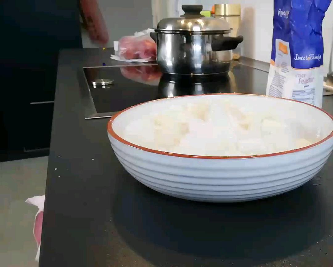 纯奶手撕吐司的做法 步骤1