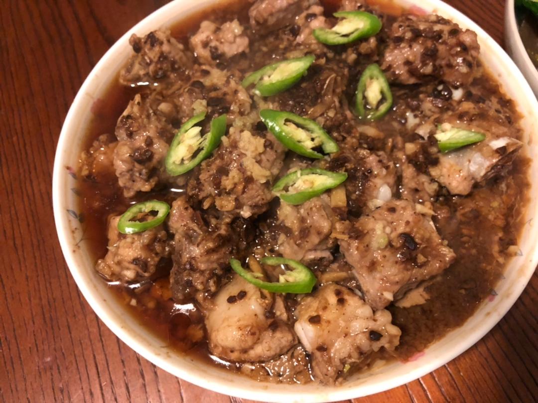 蒜蓉鼓汁蒸排骨