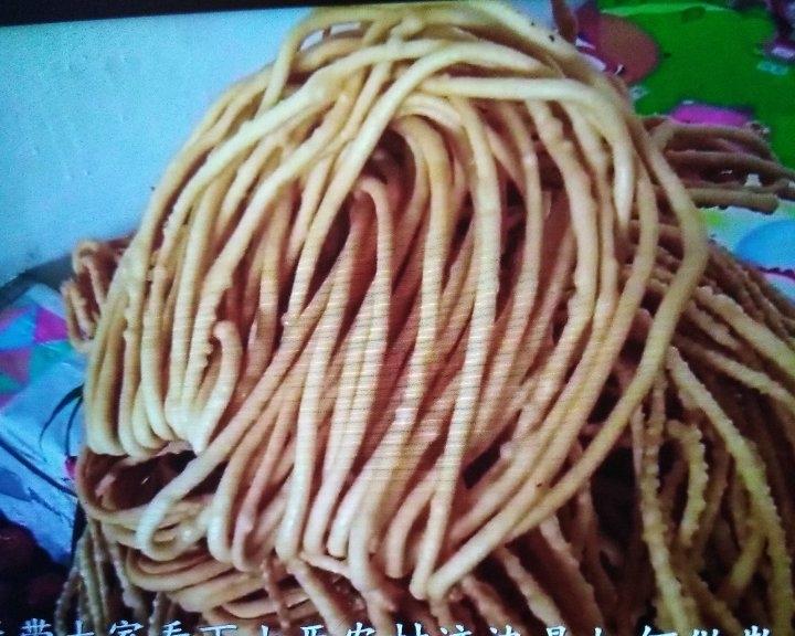 新疆美食一一油炸撒子的做法