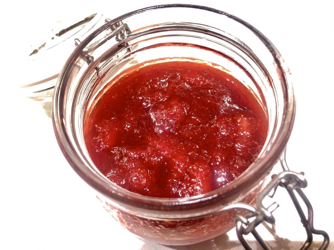 自制无添加草莓酱