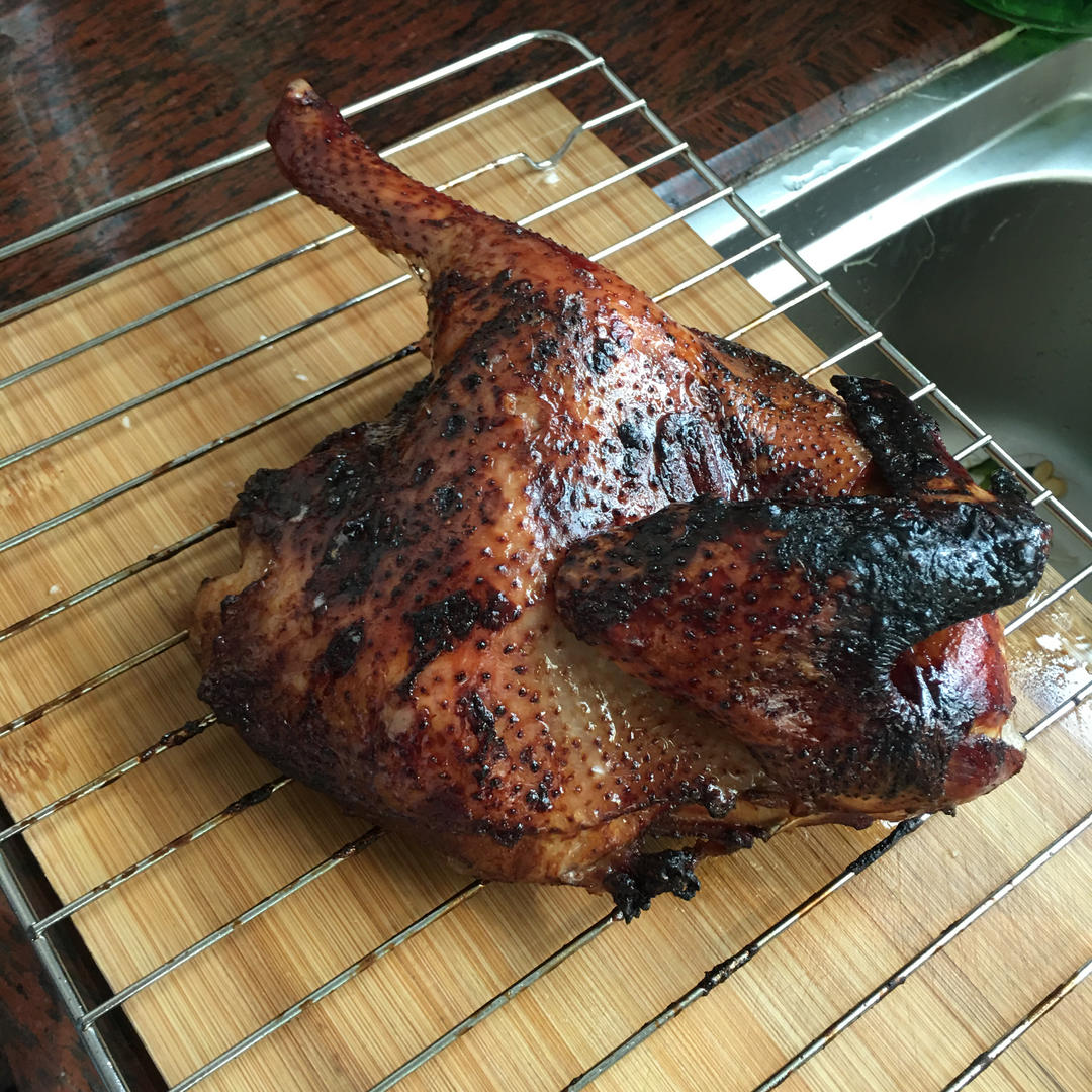 苹果🍎时蔬蜜汁烤鸡！烤全鸡（含烤完体验，一定要试试！！）