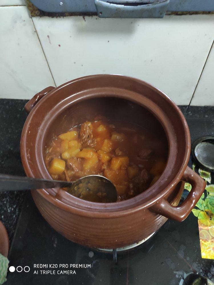 快手西红柿土豆炖牛肉