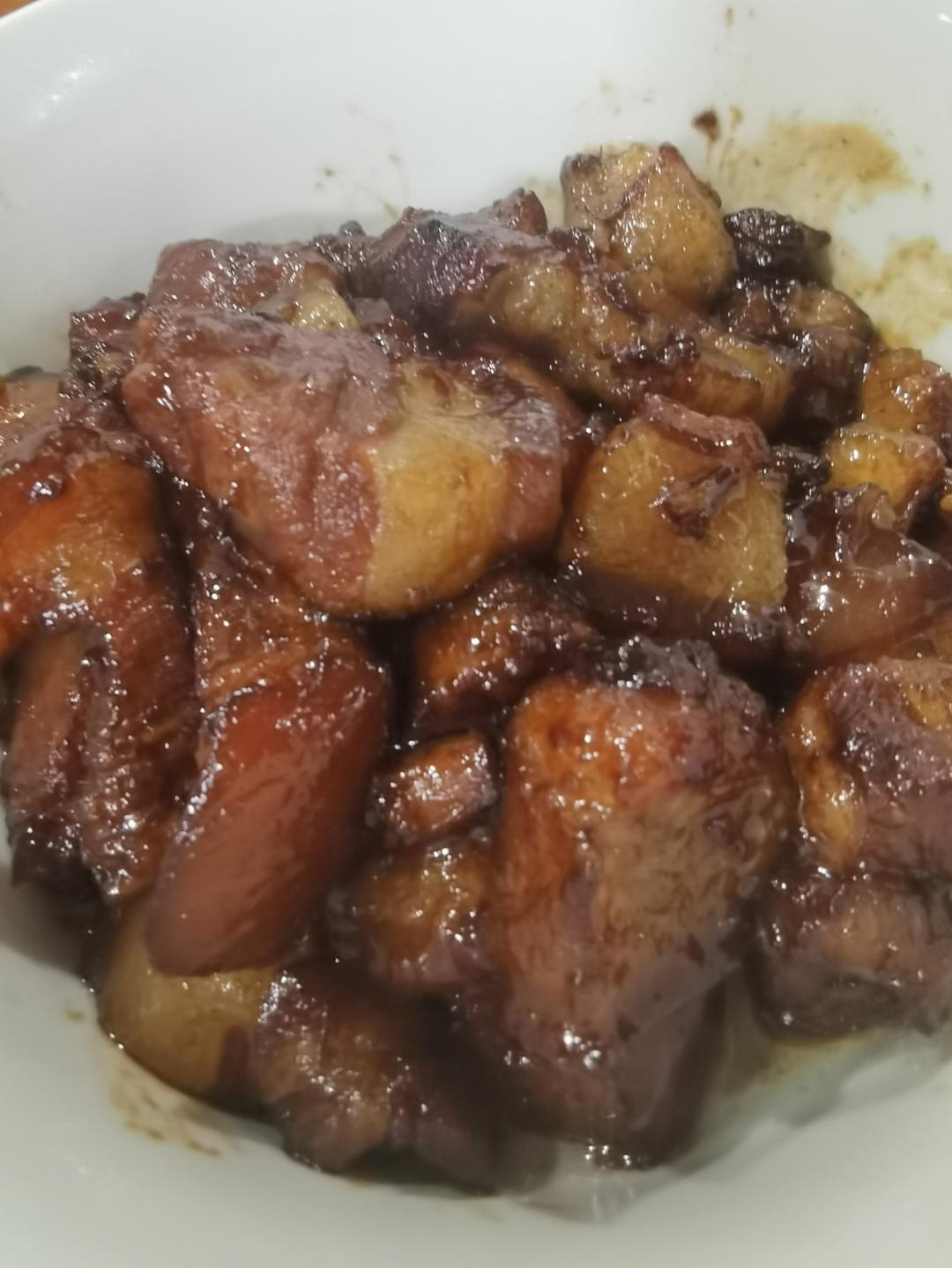 不焯水不放油的家常红烧肉