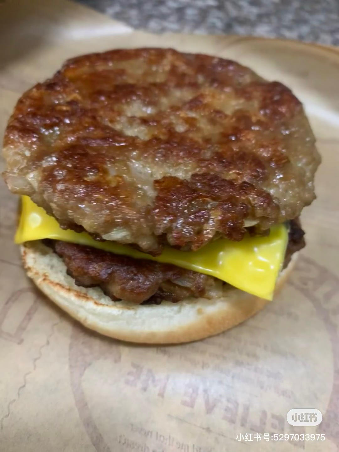 小美版自制汉堡（附牛肉饼制作）