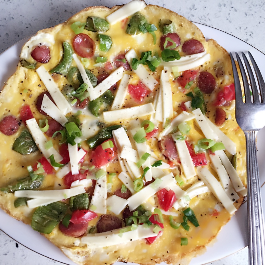Omelet Pizza （蛋饼匹萨）
