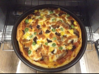 夏威夷pizza（附饼底冷冻法）
