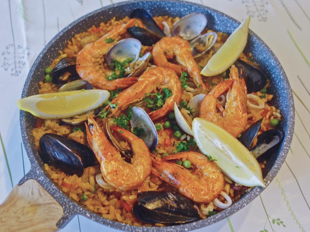【曼食慢语】Seafood Paella 西班牙海鲜饭