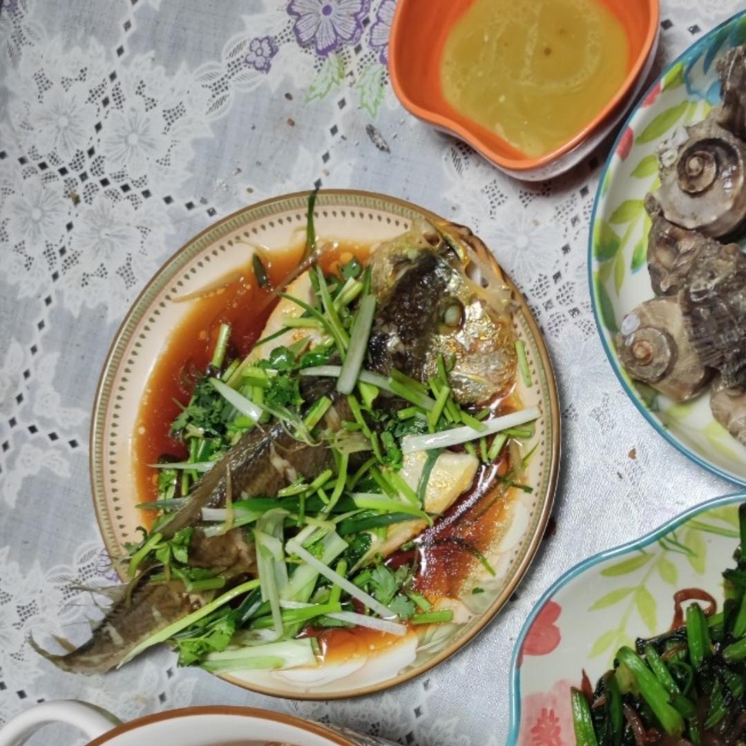 超入味清蒸鱼～清蒸鲈鱼桂花鱼（家常独创）