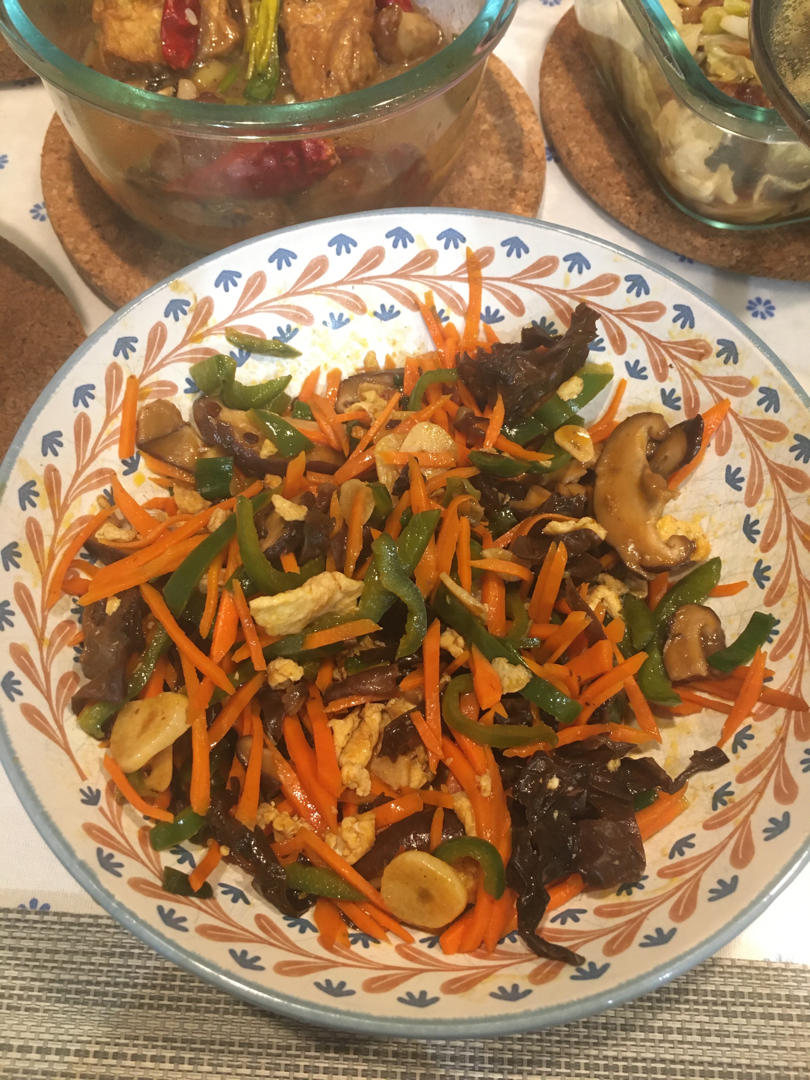下饭菜鱼香鸡蛋