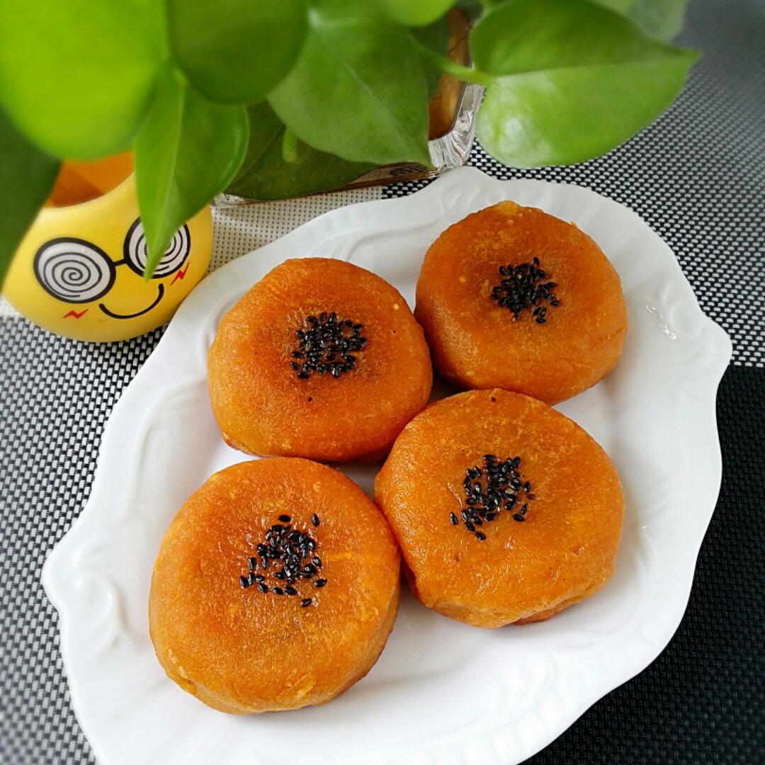 西安小吃~火晶柿子饼