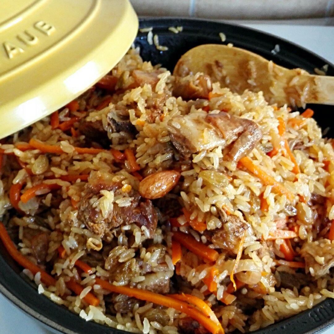 迷迭香—羊肉手抓饭