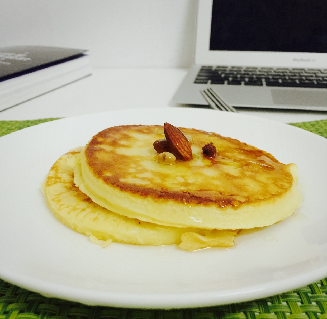 超级简单pancake【无黄油健康版】