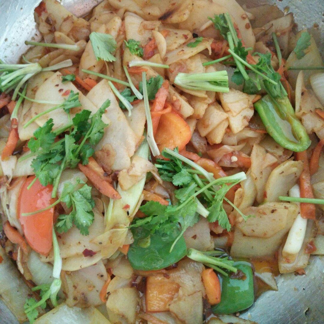 干锅土豆片