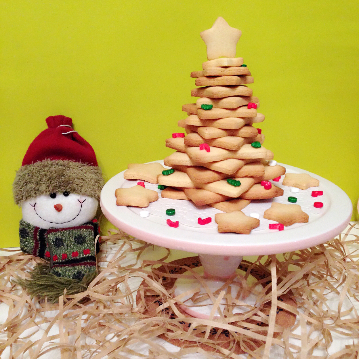 圣诞树饼干