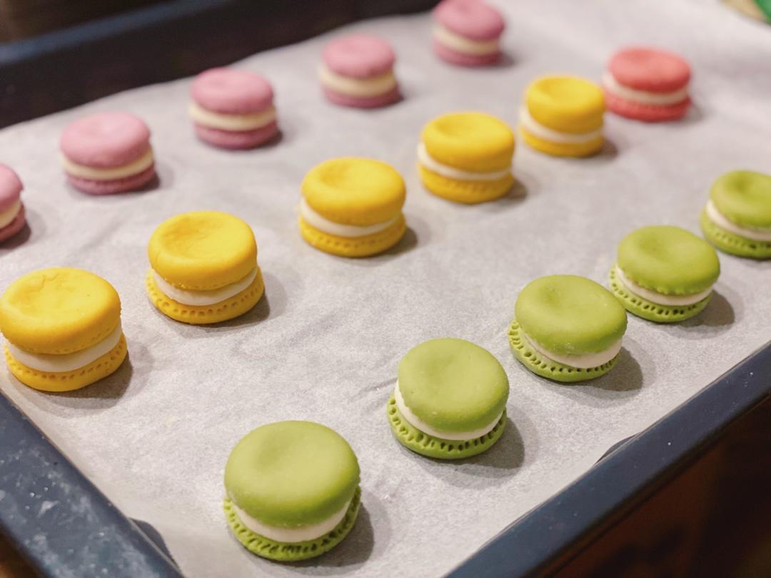 迷你马卡龙馒头，健康美味又好看的造型馒头