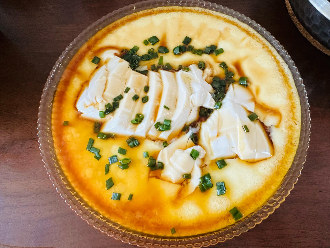鸡蛋蒸豆腐