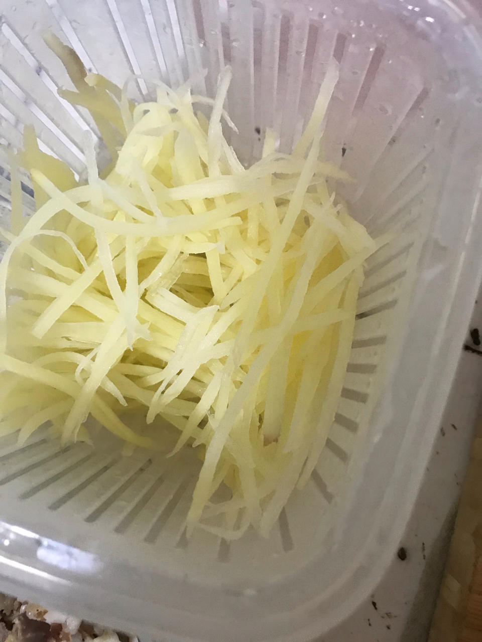 土豆胡罗卜丝饼