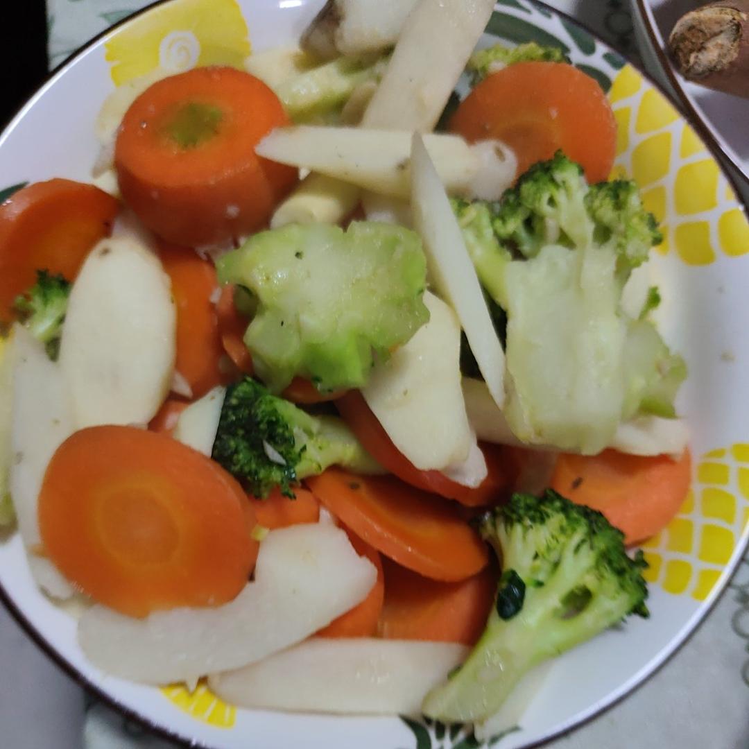 荷塘月色什锦虾仁（锅圈中秋家宴团圆菜）荷塘小炒